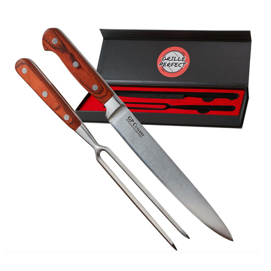 Meat Carving Knife Set with Fork - $54.98